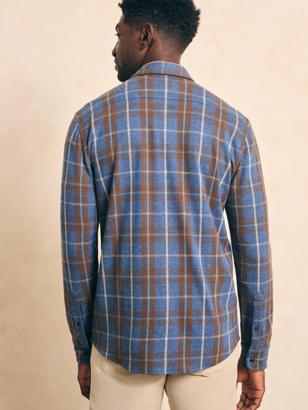 Legend™ Sweater Shirt - Alpine Lake Plaid