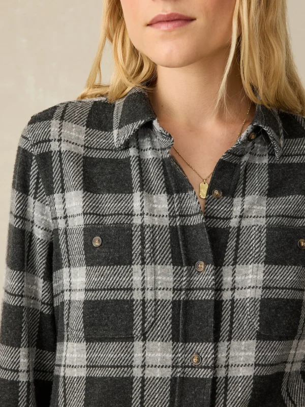 Legend™ Sweater Shirt - Ashby Plaid