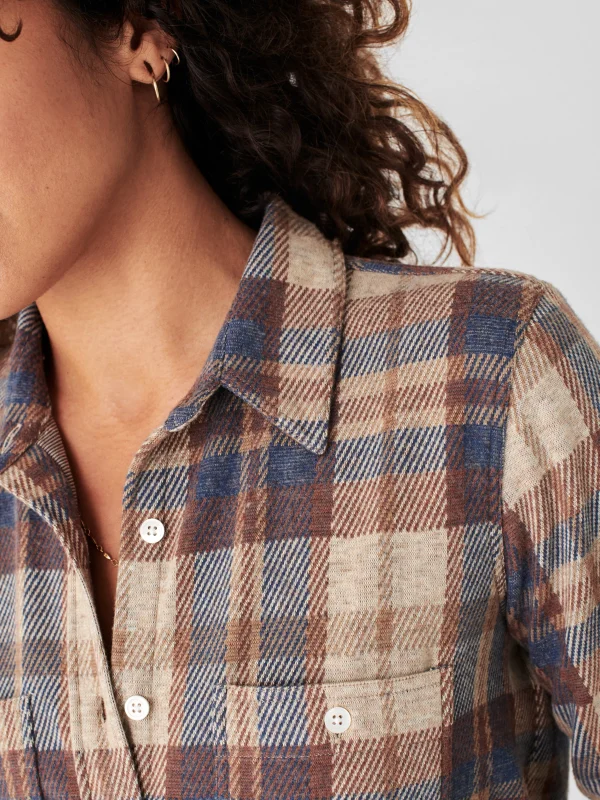 Legend™ Sweater Shirt - Bozeman Plaid