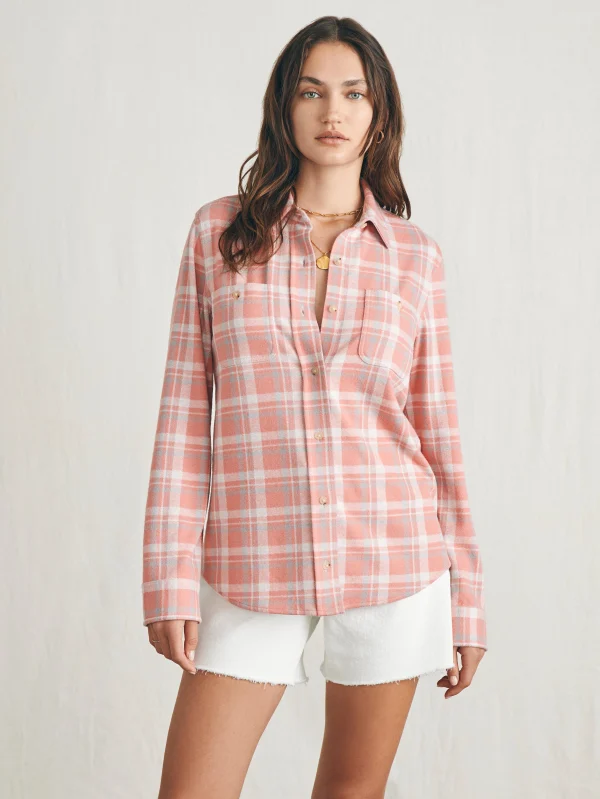 Legend™ Sweater Shirt - Cape Coral Plaid