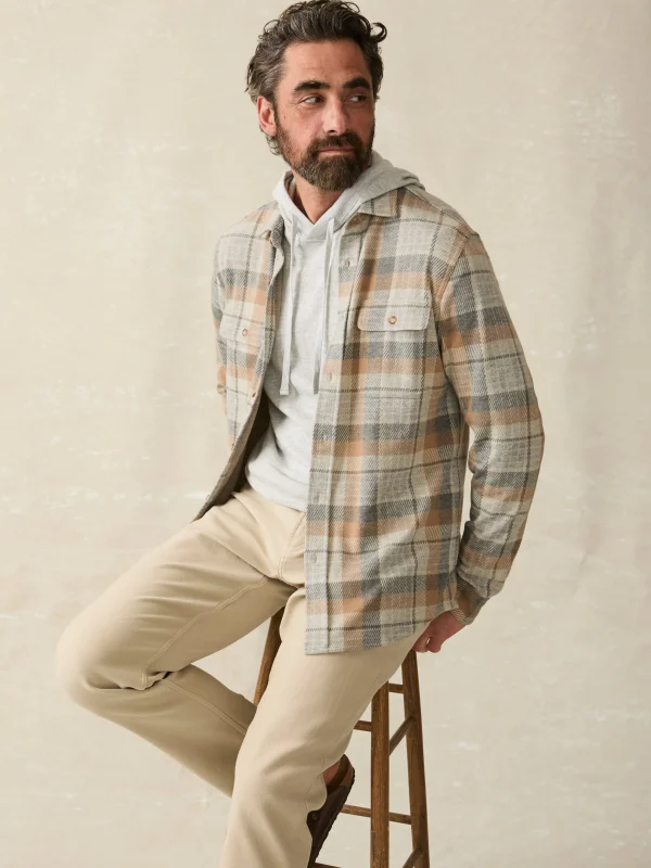 Legend™ Sweater Shirt - Desert Plaid