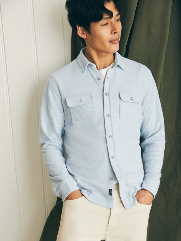 Legend™ Sweater Shirt - Ice Blue Twill