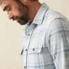 Legend™ Sweater Shirt - Maine Sky Plaid