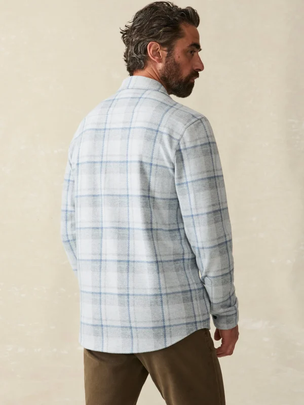 Legend™ Sweater Shirt - Maine Sky Plaid