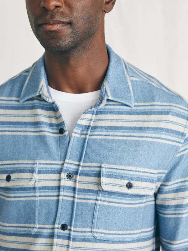 Legend™ Sweater Shirt - Ocean Shore Stripe