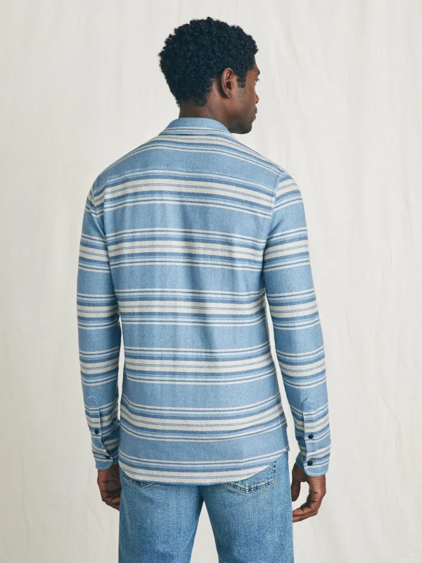 Legend™ Sweater Shirt - Ocean Shore Stripe