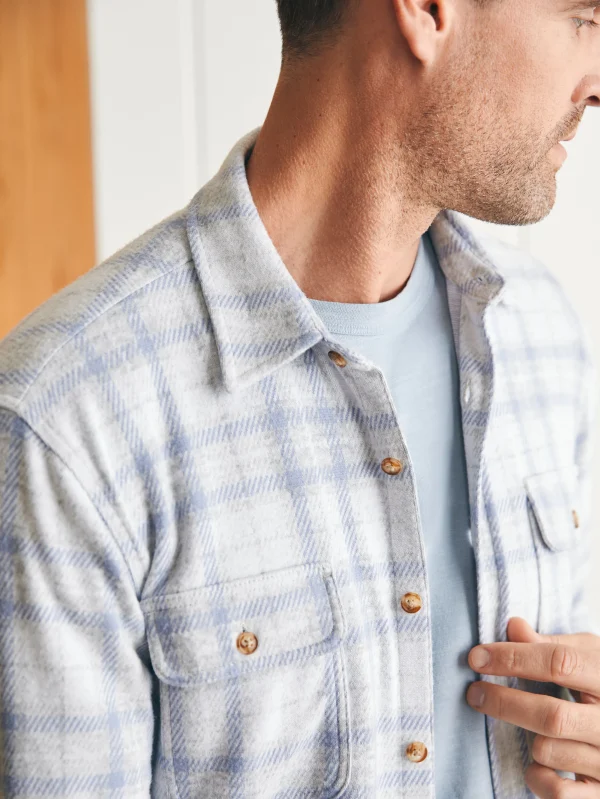 Legend™ Sweater Shirt - Spring Dew Plaid