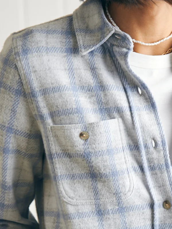 Legend™ Sweater Shirt - Spring Dew Plaid