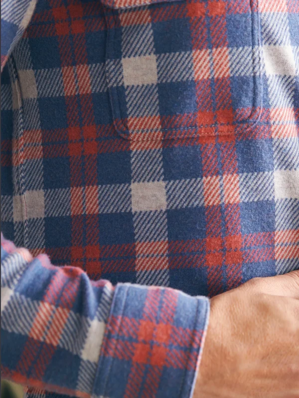 Legend™ Sweater Shirt - Viewpoint Rose Plaid