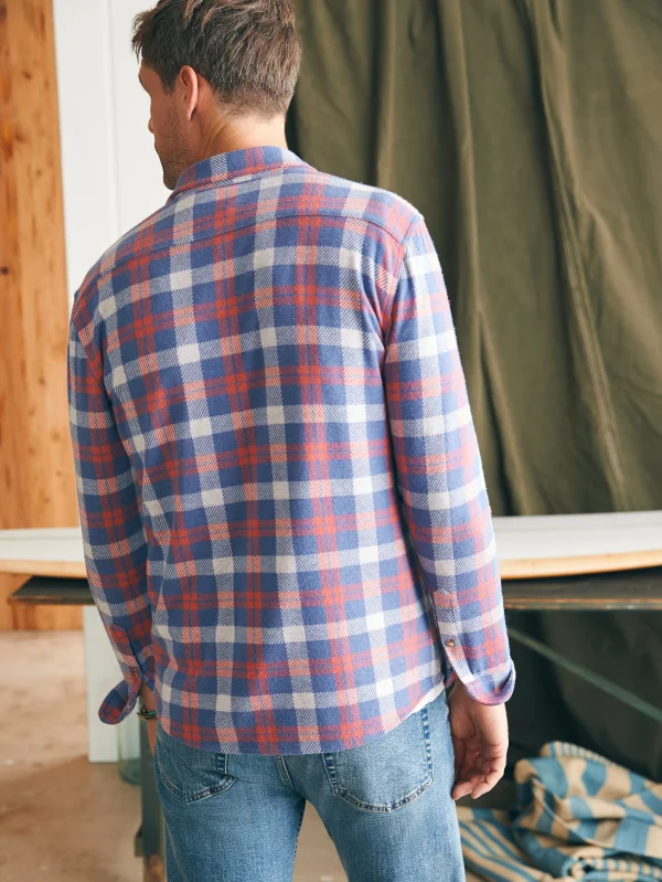 Legend™ Sweater Shirt - Viewpoint Rose Plaid