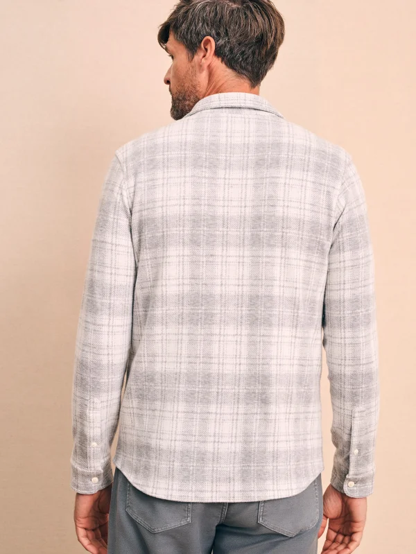 Legend™ Sweater Shirt - Winter Clouds Plaid