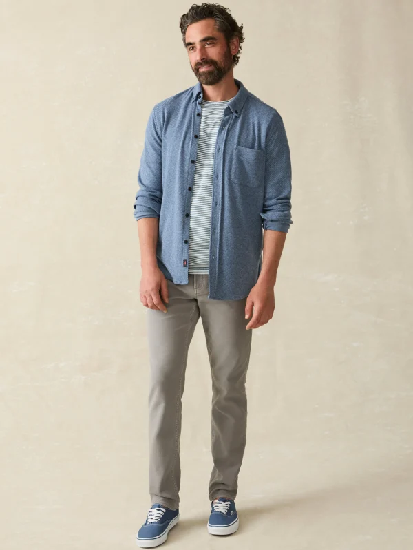 Legend™ Sweater Shirt (Single Pocket) - Glacier Blue Twill