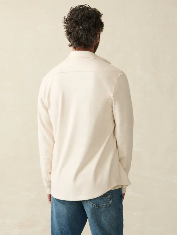 Legend™ Sweater Shirt (Single Pocket) - Off White