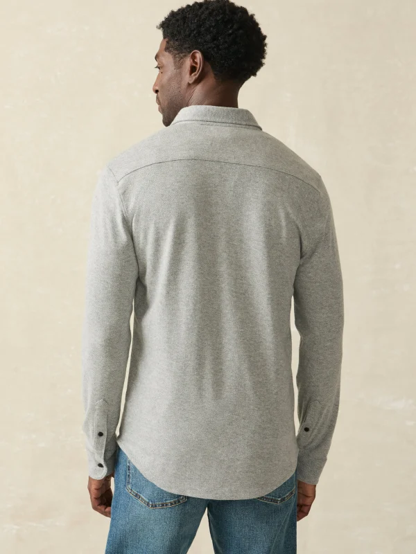 Legend™ Sweater Shirt (Single Pocket) - Fossil Grey Twill