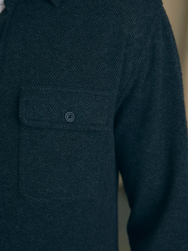 Legend™ Sweater Shirt (Tall) - Heathered Black Twill