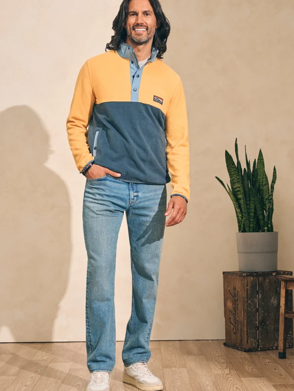 Low Pile Fleece Popover - Fall Sun Atlantic