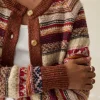 Marley Fairisle Cardigan - Orchard Fairisle