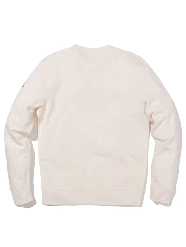 Martha's Vineyard Long-Sleeve Terry Crewneck - Solar White