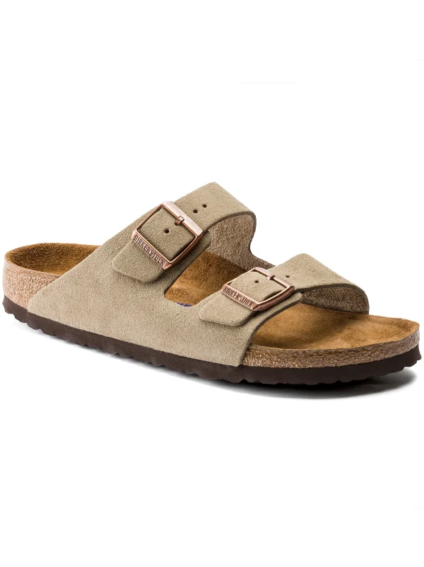 Men's Birkenstock Arizona Soft Footbed - Taupe