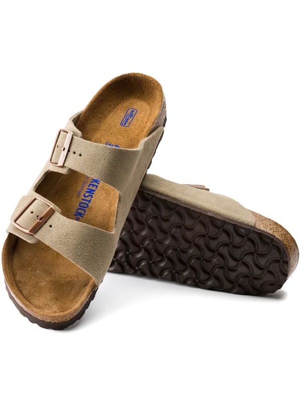 Men's Birkenstock Arizona Soft Footbed - Taupe