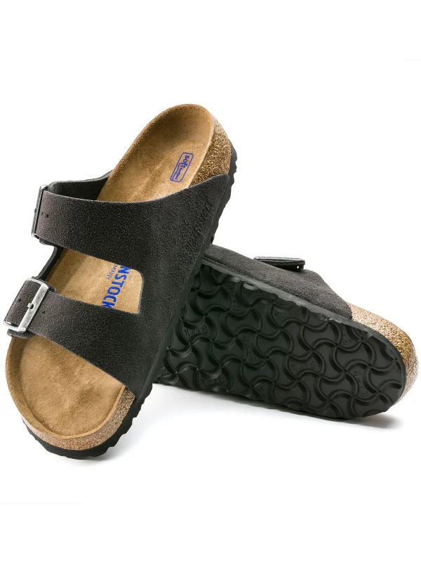 Men's Birkenstock Arizona Soft Footbed - Velvet Gray