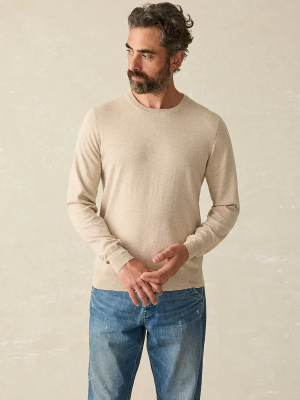 Movement™ Crewneck Sweater (Tall) - Soft Dune Heather