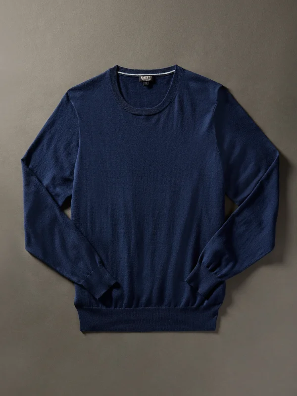 Movement™ Crewneck Sweater (Tall) - Marine Navy Heather