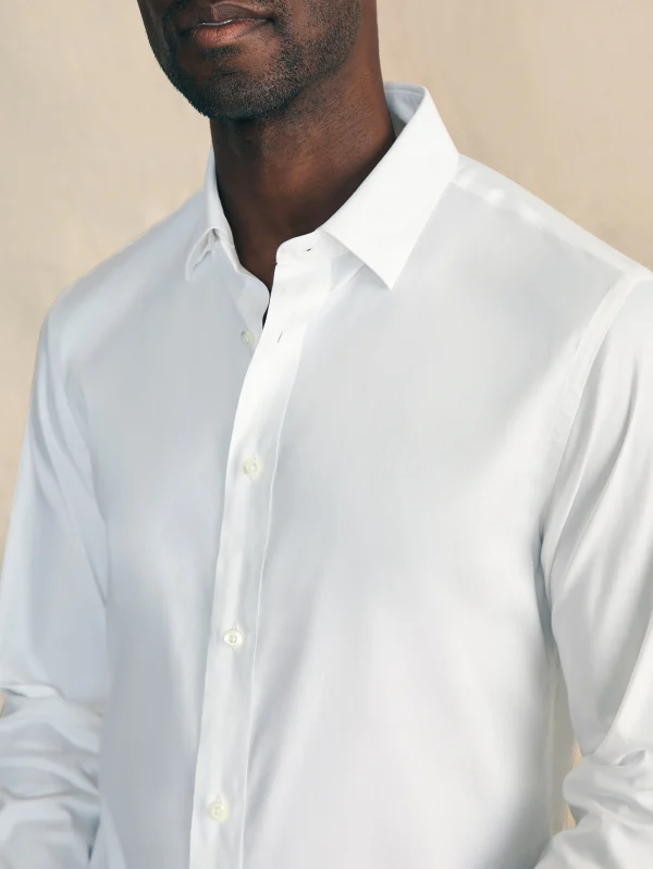 Movement™ Dress Shirt - Cloud White