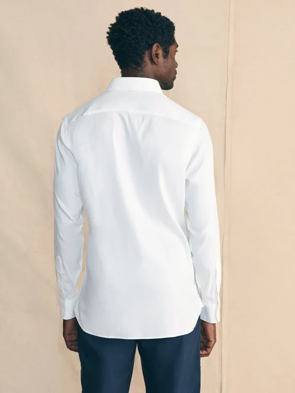 Movement™ Dress Shirt - Cloud White