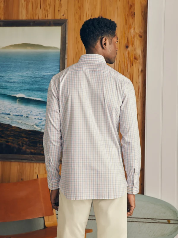 Movement™ Dress Shirt - Rose Bay Gingham