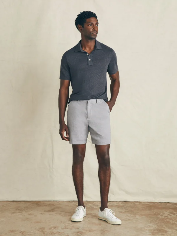 Movement™ Flex Linen Short (7" Inseam) - Rocky Hill