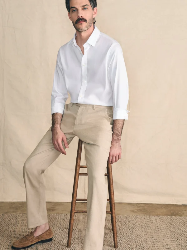 Movement™ Flex Linen Trouser - Natural