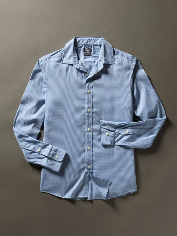 Movement™ Shirt - Azure Pincheck