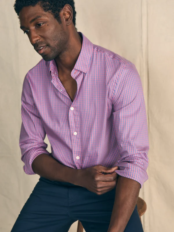 Movement™ Shirt - Blue Rose Gingham