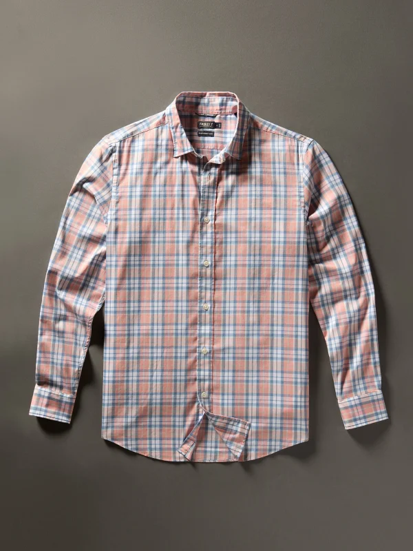 Movement™ Shirt - Ocean Coral Plaid