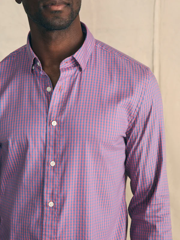 Movement™ Shirt (Tall) - Blue Rose Gingham