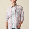 Movement™ Shirt (Tall) - Ocean Coral Plaid