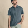 Movement™ Short-Sleeve Pique Polo Shirt - Dusty Iron Heather