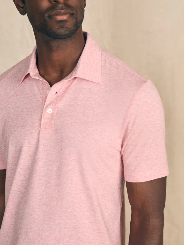 Movement™ Short-Sleeve Polo Shirt - Sunbeam Heather