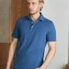 Movement™ Short-Sleeve Polo Shirt - Sea Navy Heather