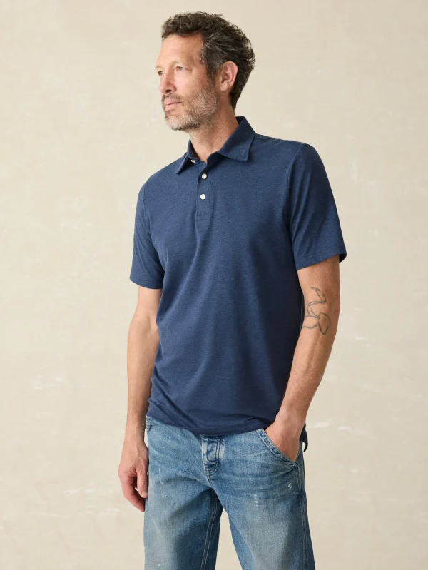 Movement™ Short-Sleeve Polo Shirt - Great Falls Heather