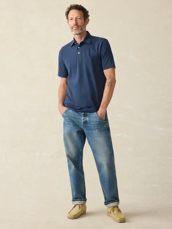 Movement™ Short-Sleeve Polo Shirt (Tall) - Great Falls Heather