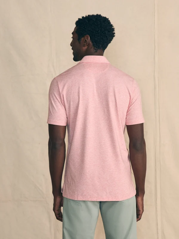 Movement™ Short-Sleeve Polo Shirt - Sunbeam Heather