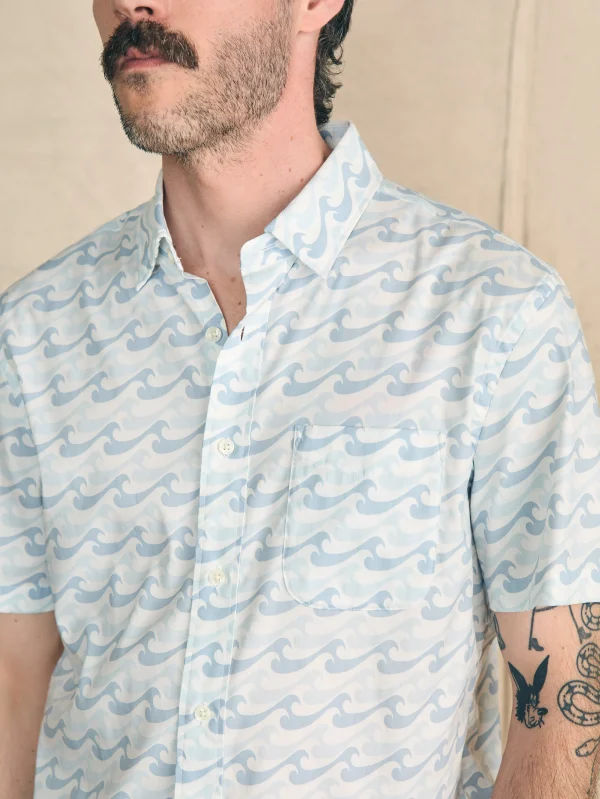 Movement™ Short-Sleeve Shirt - Ivory Endless Peaks