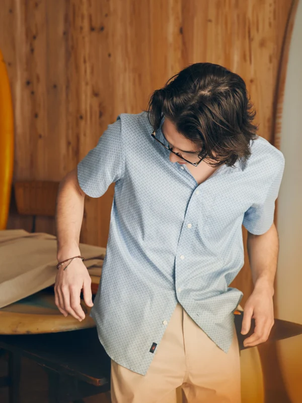 Movement™ Short-Sleeve Shirt - High Tide Geo