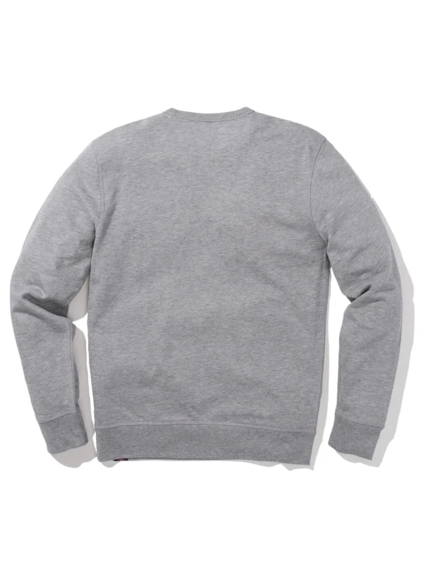 Nashville Long-Sleeve Terry Crewneck - Grey Heather