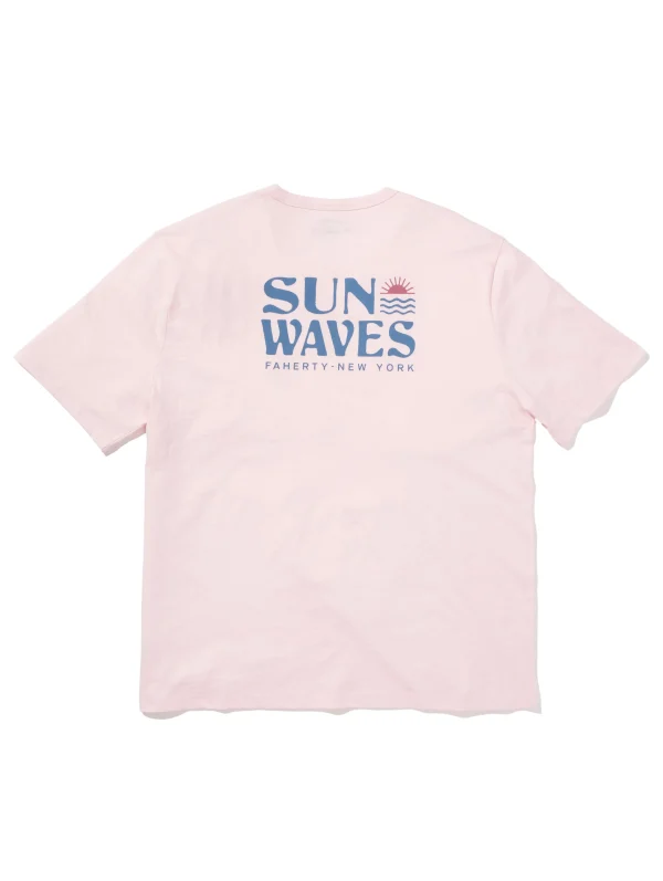 New York Short-Sleeve Crew T-Shirt - Pearl Pink