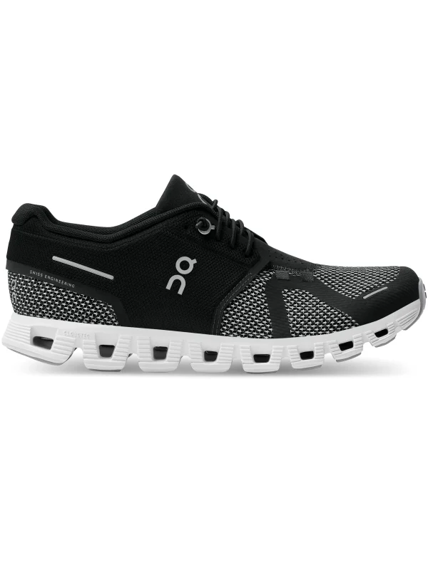 On Running Cloud 5 Combo Sneakers - Black Alloy