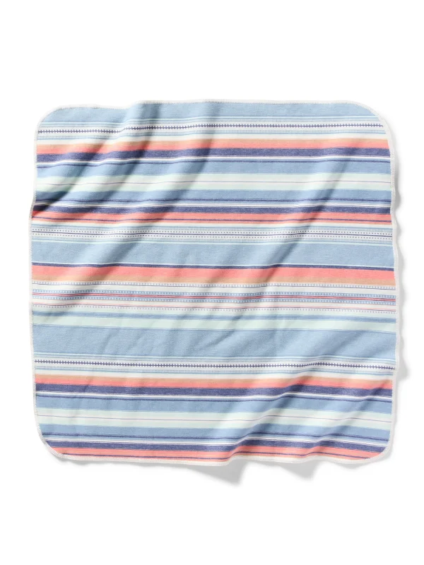 Organic Cotton Baby Blanket - Island Sunrise