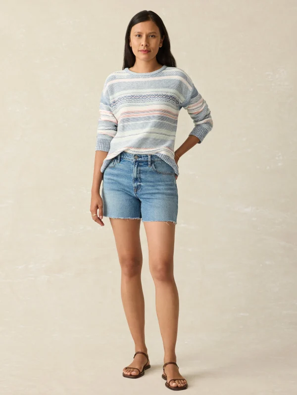 Organic Cotton Denim Short - Lakewood Wash